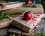 gift-of-salvation-picture-of-presents-wrapped-in-brown-paper-with-red-ornaments-on-top